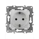 Розетка ЭРА 12-2101-01 2P+E Schuko, 16A-250В, IP20, Эра12, белый (10/100/2800)