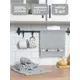 Набор махровых кухонных полотенец Kitchen ovechki серый 30x60 см 5 шт