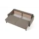 Диван-кровать Смк Изабель 217x90x100 см рогожка цвет бежевый