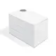 Шкатулка Umbra Spindle 11.5х13х19 см дерево белый
