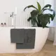 Набор махровых полотенец Лиссабон серо-коричневый 50x80 см+70x130 см