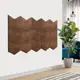 Комплект мягких панелей Tartilla параллелограмм эко кожа цвет мокко 450х300х29мм 2шт