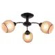 Люстра потолочная Luminarte ZEPHYR-CL40E27-3BL 3 лампы 12 м² цвет коричневый