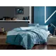 Комплект постельного белья Tac tntc129/129, полутораспальный, ранфорс, цвет синий