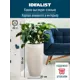 Напольное кашпо для цветов Idealist Lite Лотус слоновая кость 30x58 см 40 л