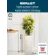 Напольное кашпо для цветов Idealist Lite Мозаик слоновая кость 23x46 см 19 л