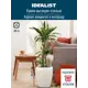 Напольное кашпо для цветов Idealist Lite Лотус слоновая кость 28x33.5 см 20 л