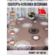 Скатерть на стол Dekorama 034В-38, прямоугольная, 380х140, цвет коричневый