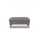 Банкетка Finsoffa Ann 63x95x63 см цвет серый
