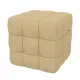 Пуф МФ Приволжская Savana camel 390x400x390 см цвет венге