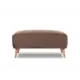 Банкетка Finsoffa Hygge 95x42x63 см велюр цвет коричневый