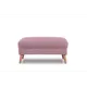 Банкетка Finsoffa Verden 95x42x63 см велюр цвет розовый