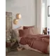 Плед Arya Home Summer 220x240 см хлопок цвет кирпичный