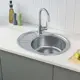 Врезная мойка Iddis SUN60SDi77 60x47x18 см нержавеющая сталь цвет сатин