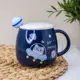 Кружка 400 мл Happy day cat керамика цвет синий