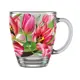 Кружка 350 мл Декостек Тюльпаны стекло