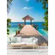 Фотообои бумажные Postermarket 254x184 см Мальдивы