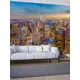 Фотообои флизелиновые Postermarket 368x254 см Закат в Манхэттене
