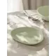 Тарелка Deнастия Оливки фарфор 24x2.50x19 см фарфор цвет оливковый