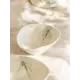 Тарелка Deнастия Оливки фарфор 16.50x6x15.50 см фарфор цвет белый
