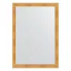 Зеркало с гравировкой в багетной раме Evoform травленое золото 99 мм 134x189 см BY 4503