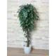Искусственное дерево фикус пестролистный в кашпо 130 см