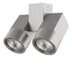 Спот поворотный LIGHTSTAR 51039 Illumo X2 2 лампы 7 м² цвет серый