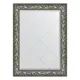 Зеркало с гравировкой в багетной раме Evoform византия серебро 99 мм 79x106 см BY 4200