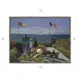 Картина в раме Декор депо Клод Моне Сад в Сант-Андре 95x125 см
