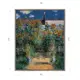 Картина в раме Декор депо Клод Моне Сад художника 110x90 см