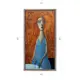 Картина в раме Декор депо "Эдуард Абжинов. Марта" 45x85 см