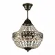 Люстра подвесная ST LUCE Anticato SL669.403.03 3 лампы 10 м² цвет прозрачный