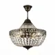Люстра подвесная ST LUCE Anticato SL669.403.06 6 ламп 18 м² цвет прозрачный