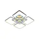 Люстра потолочная светодиодная EVOLED SLE500412-04RGB Хром/Белый LED RGB 1*136W 3000-6000K
