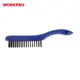 Щетка проволочная стальная Workpro WP253002 4x16