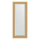 Зеркало с фацетом в багетной раме Evoform сусальное золото 80 мм 55x135 см BY 1254