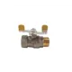 Кран шаровый газовый Novogas 00-00000392 1/2" внутренняя-наружная резьба