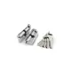 Цилиндровый механизм (R602/70) R6002Knob70(30+10+30) CP хром 5Key с вертушкой