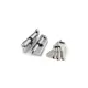 Цилиндровый механизм (R602/80) R6002Knob80(35+10+35) CP хром 5Key с вертушкой