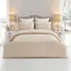 Пододеяльник Arya Home Otel полосатый 160x220 см сатин цвет бежевый