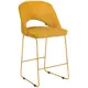 Барный стул R-home Lars 52.5x105x57.5 см цвет желтый/золотой