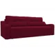 Диван Лига Диванов Итон 230x88x93 см микровельвет цвет бордовый