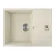 Врезная мойка Weissgauff Wg 65002 65x50x18 см искусственный камень цвет бежевый