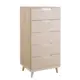 Комод R-Home Сканди 60x120x50 см 5 ящиков ЛДСП цвет акация светлый
