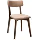 Стул R-Home Сканди 46.50x81x57 см рогожка цвет светло-коричневый/орех