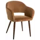 Кресло R-home Oscar 60x77.5x59 см цвет коричневый/орех