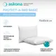 Подушка анатомическая Askona Protect-a-bed серия Basic 50x70 см, полиэфирное волокно