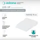 Подушка анатомическая Askona Leg-up 51x72 см, пена