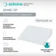 Подушка анатомическая Askona Spine-up 73x80 см, пена