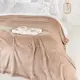 Плед Ecotex Queen 200x220 см микрофибра цвет бежевый